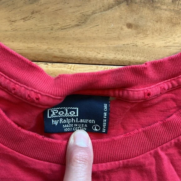 Vtg Polo Bear by Ralph Lauren. Made in USA.